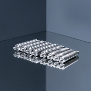 Tige filetée en acier inoxydable usinée CNC de haute précision, pièces de vis à billes sur mesure, fabricant OEM ODM Vietnam - Product Image 1