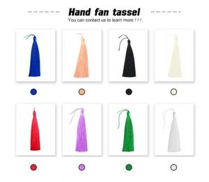 Éventail en bambou personnalisé en PVC écologique, matériau plastique durable, cadeau de mariage pour fournitures promotionnelles de fête et de danse - Product Image 5