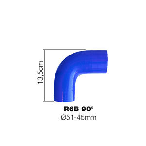 Sistemas de Refrigeración Simoni Racing Monitor R6B 51/45mm con Curva Azul Reducida 90 - Product Image 2