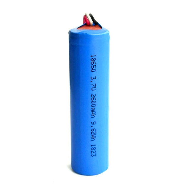 High Capacity 18650 LiFePO4 Lithium Ion Battery Pack 2600mAh 11.1v Rechargeable 1000 Cycles CE/UN38.3/MSDS Certified