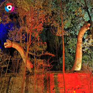 Dinosaurio Animatrónico Realista de Tamaño Natural (15 m), <span class=keywords><strong>Robot</strong></span> Dinosaurio Móvil para Interiores/Exteriores, Simulación de Dinosaurio para Parques de Diversiones - Product Image 3