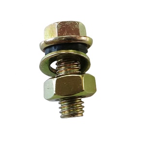 Vis à tête hexagonale et écrou M10-1.5 conformes à la norme EN/ISO/DIN pour la construction de silos avec zinc <span class=keywords><strong>bichromaté</strong></span> - Product Image 6