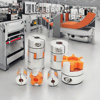 Accouplements flexibles en aluminium d'usine, accouplement à vis à billes Ruland, moteur pas à pas personnalisable pour les imprimeries