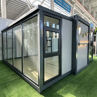 Casa Contenedor Expandible Económica al por Mayor, Vivienda Modular Prefabricada para Alquiler, Resistente al Fuego y al Agua, para Uso en Dormitorios de Trabajadores en Obras