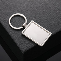 Porte-clés en métal brut, plaque plate unique, pendentif, accessoire de quincaillerie non fini pour cadeaux, projets de marquage personnalisé DIY