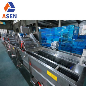 Tự động ozone khử trùng trái cây bong bóng máy giặt công nghiệp trái cây rửa rau và phân loại máy - Product Image 4