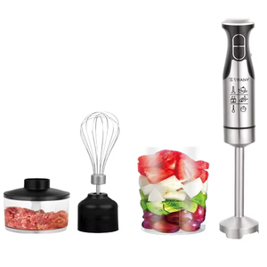 Mezclador eléctrico de <span class=keywords><strong>cocina</strong></span> 4 en 1, palo de <span class=keywords><strong>cocina</strong></span> para picar carne, batir huevos, jugo, máquina licuadora de alimentos <span class=keywords><strong>auxiliar</strong></span> - Product Image 1