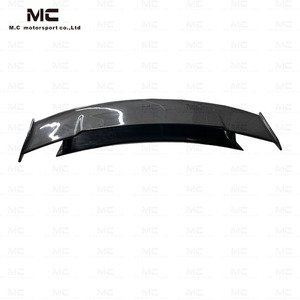 Para <span class=keywords><strong>Mercedes</strong></span> <span class=keywords><strong>Benz</strong></span> AMG <span class=keywords><strong>GT</strong></span> GT50 GT53 GT63 IM estilo Alerón trasero de fibra de carbono - Product Image 6