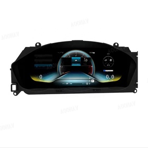 จอแสดงผล LCD ดิจิตอลสำหรับรถยนต์ Mercedes Benz C W204 ปี 2012-2014 แผงหน้าปัดมาตรวัดความเร็ว ขนาด 12.3 นิ้ว - Product Image 1