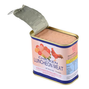 Carne di <span class=keywords><strong>Pollo</strong></span> <span class=keywords><strong>in</strong></span> <span class=keywords><strong>Scatola</strong></span> ad Alto Contenuto Proteico Pronta da Mangiare Certificata Halal 340g 198g - Product Image 6