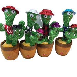 Nuevo Cactus Musical para Madre e Hijo, Cactus Bailarín y Hablador, Serie Twisty Cactus, Juguete de Peluche Eléctrico de Fábrica - Product Image 5