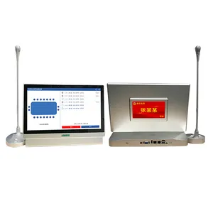 Monitor de mesa con pantalla lcd abatible hacia arriba, sistema de conferencia sin papel, elevador para sala de reuniones y oficina, 15,6 pulgadas, todo en uno, alta calidad - Product Image 1