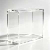 Boîte de présentation en acrylique magnétique personnalisée, écologique et anti-UV pour la 30e célébration de TCG, boîte anti-poussière pour cartes de jeu ETB Elite Trainer
