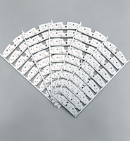 Circuit imprimé en aluminium personnalisé OEM, épaisseur 1,2 mm, cuivre 35 µm, compatible avec les fichiers Gerber, LED MCPCB