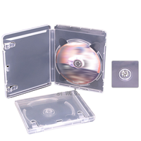 Boîte de rangement de remplacement pour jeux Blu-Ray PS3 PS4 PS5 personnalisée en usine, boîte de rangement pour un seul disque, couverture protectrice transparente pour PlayStation Video