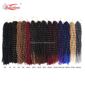 Hot Sell 18inch 22 <strong>Strands</strong> New Fashion Freetress <strong>Hair</strong> Crochet Braid Braids Passion Twist <strong>Hair</strong> Bohemian - Product Image 3