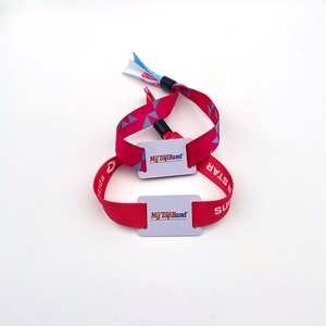 สายรัดข้อมือ RFID แบบ Passive สำหรับงานเทศกาล ความถี่ 13.56mhz ยี่ห้อ GSC Mytopband ขายส่ง ผ้า/สิ่งทอ - Product Image 5