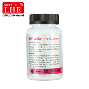 Capsules blanchissantes pour la peau personnalisées 5000mg, éliminateur de taches brunes et de cicatrices d'acné, 120 capsules, complément blanchissant - Product Image 6