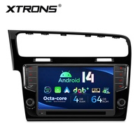 Reproductor Multimedia para Automóvil Android de 9 Pulgadas para Volkswagen Golf 7 2013-2017 LHD, 4+64 GB, DAB Integrado, AKM DSP, 4G Global, IPS, Gyros, XTRONS