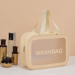 Waterproof Transparent PVC Travel Toiletry Bag for <strong>Women</strong> Men <strong>Washbag</strong> 3 PCS Set Makeup Cosmetic Organizer Pouch - Product Image 1