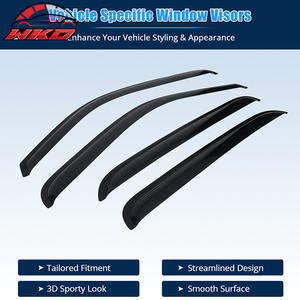 สำหรับเชฟโรเลต ซิลเวอราโด 1500 2500 3500 จีเอ็มซี เซียร์รา ครูว์แค็บ ปี 01-06 ชุดบังแดดหน้าต่าง 4 ชิ้น - Product Image 2