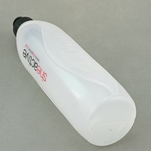 Botellas de agua de Ciclismo de plástico sin BPA biodegradables de 700ml con logotipo personalizado de muestra gratis para gimnasio, bicicleta, deporte específico con respetuoso con el medio ambiente - Product Image 3