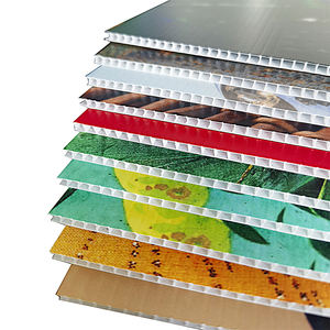 4 * 8ft גלי שלטים חיצוניים סימנים מפלסטיק - Product Image 2