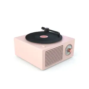 New products 2023 hot X10 Retro BT Speaker Vinyl Record Player BT 5.0 Wireless Speakers Mini Portable TF AUX Audio MP3