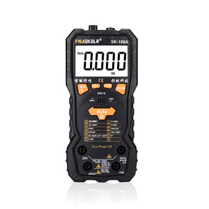 Multímetro digital Fnadkglr Sk-199a 1000V 20A con apagado automático, medición NCV y Hz - Product Image 1