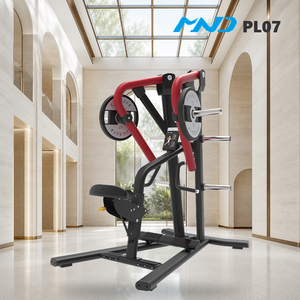 Máquina de remo inclinada elegante MND Fitness para entrenamiento muscular, equipo de gimnasio comercial duradero y de alta resistencia para Toronto - Product Image 1