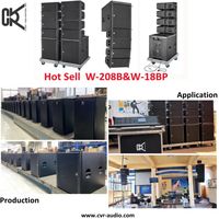 Haut-parleur antidéflagrant CVR Active 8 pouces Line Array Sound System Chine