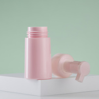 Bouteilles rondes en plastique personnalisées de 120 ml avec pompe à lotion, flacons pulvérisateurs à fine brume vides pour shampoing, gel douche, emballages de soins de la peau