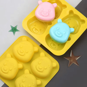 Molde para hornear de silicona con forma de oso, molde antiadherente de grado alimenticio para pastel/Chocolate/jabón, herramienta para hornear DIY para el hogar, cocina y panadería - Product Image 2