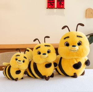 Peluche de Abeja Adorable, Animal de Peluche, Diseño Personalizado con Logotipo, Fábrica de Peluches al por Mayor - Product Image 4