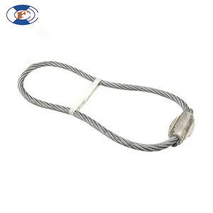Fune di Sollevamento in Acciaio HF, Imbracatura Compatta a Struttura Intrecciata, Resistente a Tagli Profondi in Contatto con Bordi <span class=keywords><strong>Angolari</strong></span> di Carichi Metallici - Product Image 1