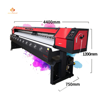 Gran formato ancho 1,8 m 1,9 m 2,5 m 3,2 metros dx5 cabezal xp600 cabeza impresora eco solvente plotter de corte graphtec más asequible