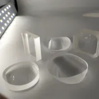 Lente cilindrica vetro di silice fuso piano-lente cilindrica concava e convessa vetro ottico