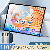 Nueva Tablet Android de 11 Pulgadas con Procesador MTK Octa Core, S23U 16GB+512GB, Wi-Fi, 4G, 5G, Resistente al Agua, Función de Llamadas Telefónicas, Android 15