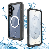 Oferta de Verano: Fundas Magnéticas para Teléfono Samsung Galaxy S26FE, Transparentes, de PC, Resistentes a Impactos, al Polvo y al Agua (IP68), de Alta Calidad
