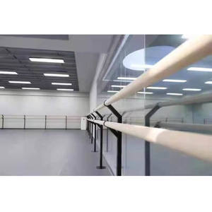 Barra de Ballet de Madera de Arce con Estructura de Acero, Barra de Baile de Doble Capa Resistente - Product Image 2