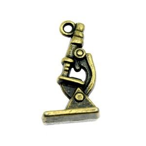 Pendentif microscopique rétro multicolore en alliage de zinc, 21x11mm, 2.5g, accessoire pour les besoins quotidiens - Product Image 5