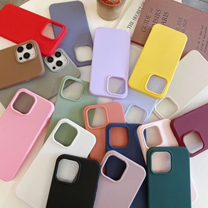 Funda de TPU Color Caramelo para iPhone 17, Antigolpes, Cubierta Simple de Color Sólido para 16 Pro Max - Product Image 4