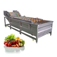 Groente Fruit Wasmachine Machine Tomaat Wasmachine Commerciële Fruit En Groenten Reinigingsmachine Voor Restaurant Hotel