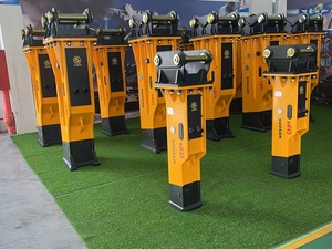 SOOSAN SB 43 Box Type <b>Hydraulic</b> <b>Breaker</b> for 6-9 Tons Mini Excavators Backhoe Loader Skid Steer Loader Engine Motor 1 Year - Product Image 2