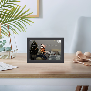 Artıları Frameo WiFi dijital resim çerçevesi akıllı bulut elektronik fotoğraf çerçevesi HD IPS dokunmatik ekran otomatik döndür duvar montaj fotoğraf <span class=keywords><strong>Video</strong></span> - Product Image 5