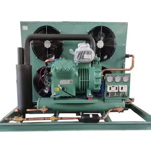 Best Price Air Cooled Condensing Unit bizer semi-hermetic compressor refrigeration unit for Cold room