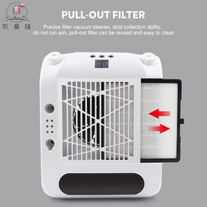 Fabrika toptan tırnak salonu 6 in 1 <span class=keywords><strong>UV</strong></span> LED tırnak lambası 48W parlatma elektrikli süpürge lambası el yastık makinesi tırnak lambası - Product Image 3