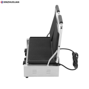 Nieuwe elektrische tafelmodel <span class=keywords><strong>panini</strong></span> grillmachine, volautomatisch, rookvrij, voor gegrild vlees, met streepcontactgrill, hoge voedingskwaliteit - Product Image 6