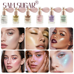 Poudre illuminatrice scintillante effet fée, spray waterproof haute brillance, paillettes pour le corps, poudre bronzante illuminatrice, maquillage scintillant pour le <span class=keywords><strong>contour</strong></span> - Product Image 2