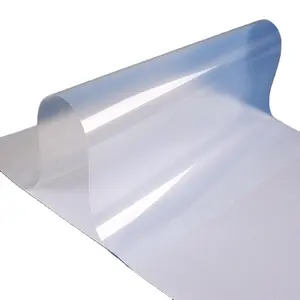 工厂定制防水乙烯基胶粘剂光泽喷墨或激光打印机a4透明贴纸纸张